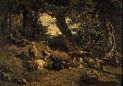 Gerard Bilders Zwitsers landschap oil painting